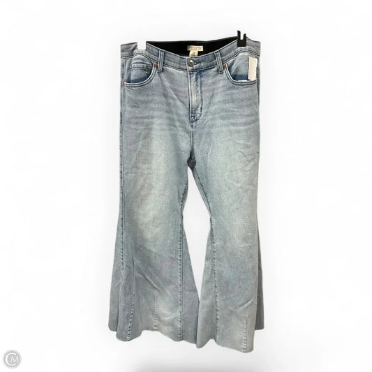 Jeans Wide Leg By Torrid In Blue Denim, Size: 12