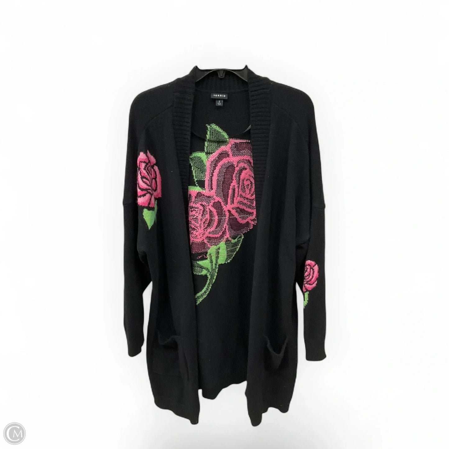 Cardigan By Torrid In Black, Size: 2x