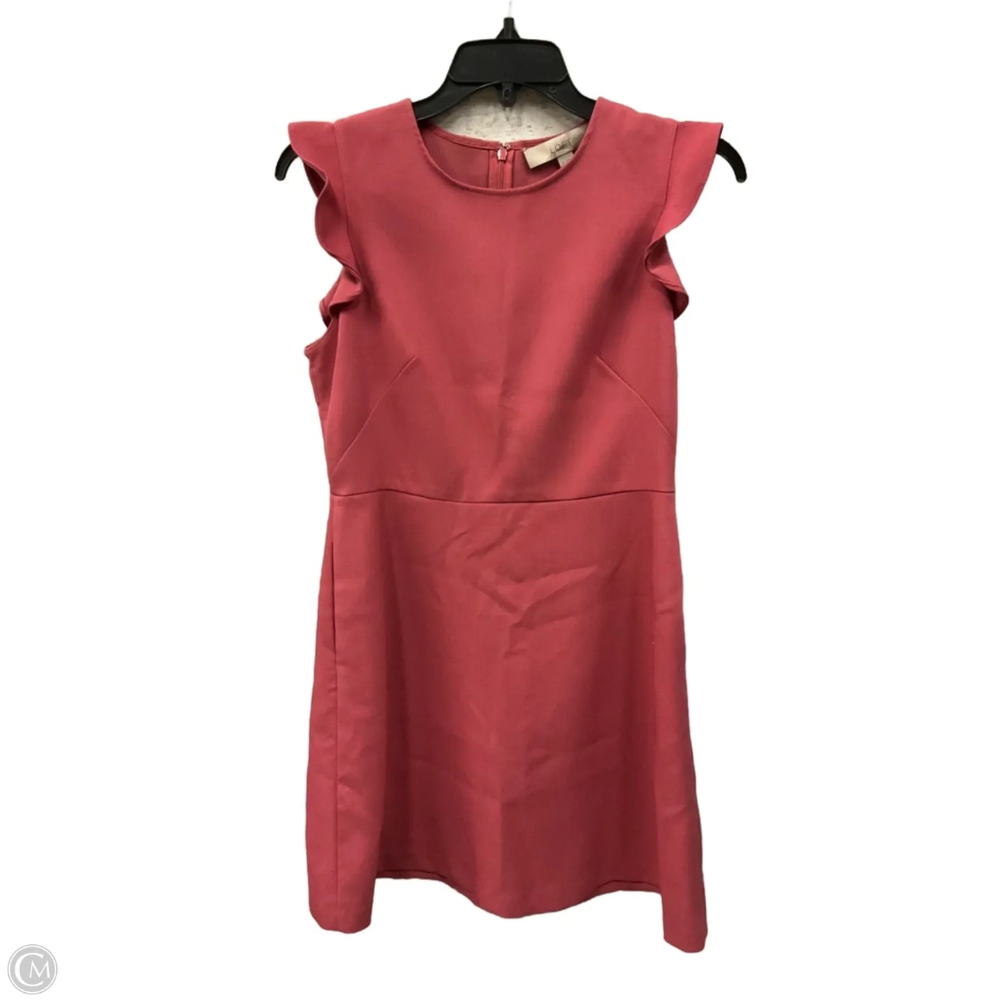 Dress Casual Midi By Loft In Pink, Size: 2