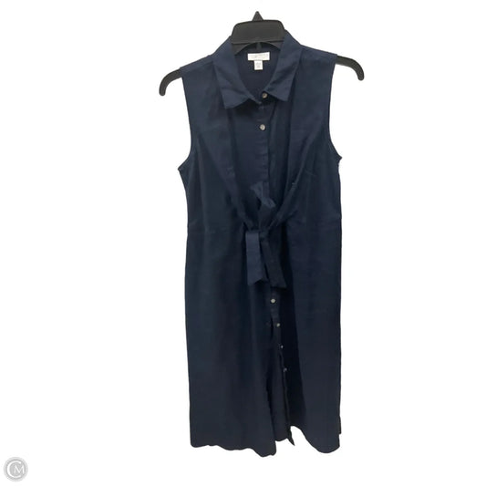 Dress Casual Midi By J. Jill In Navy, Size: Xs