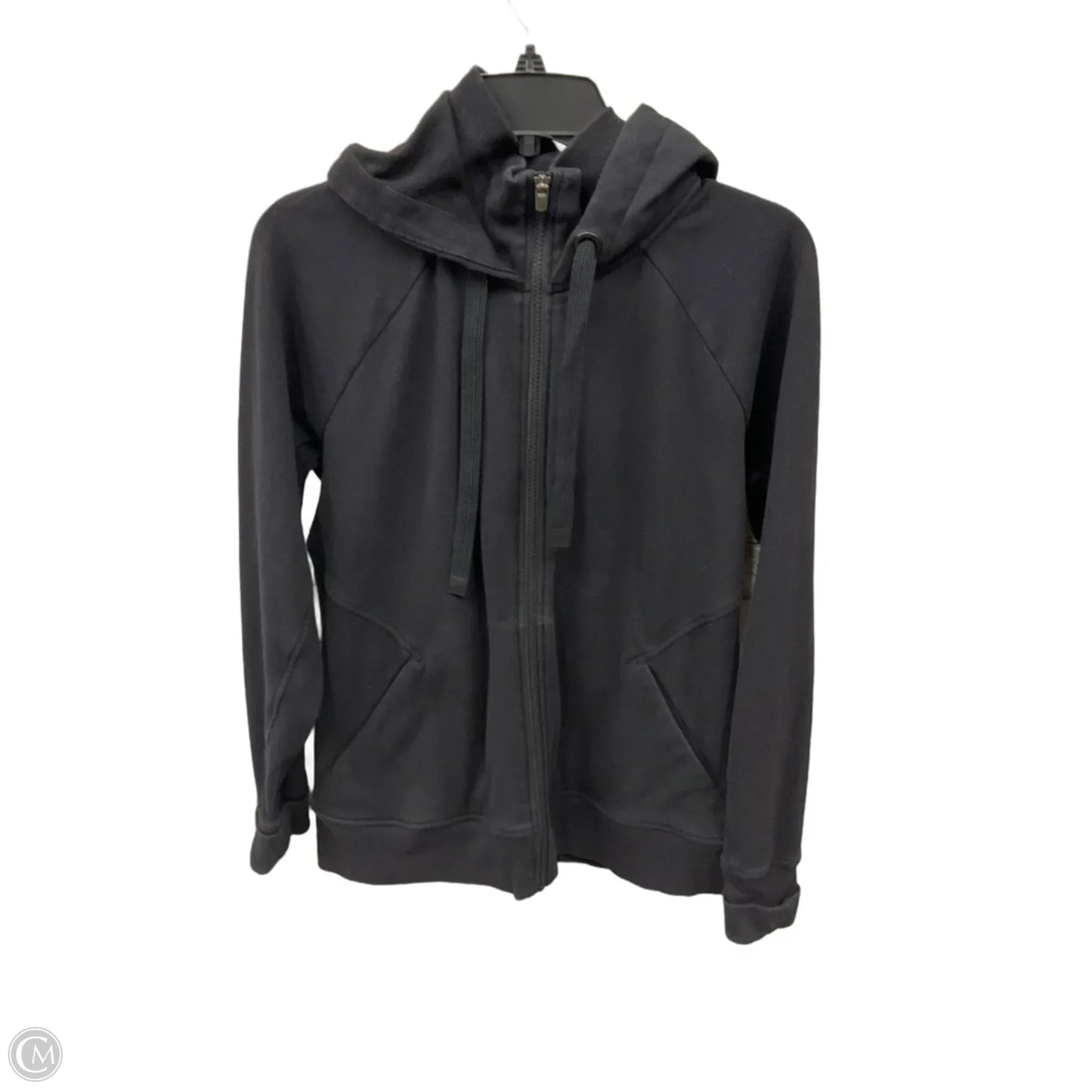 Athletic Jacket By Athleta In Black, Size: L