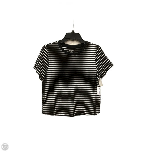 Top Short Sleeve By Old Navy In Striped Pattern, Size: L