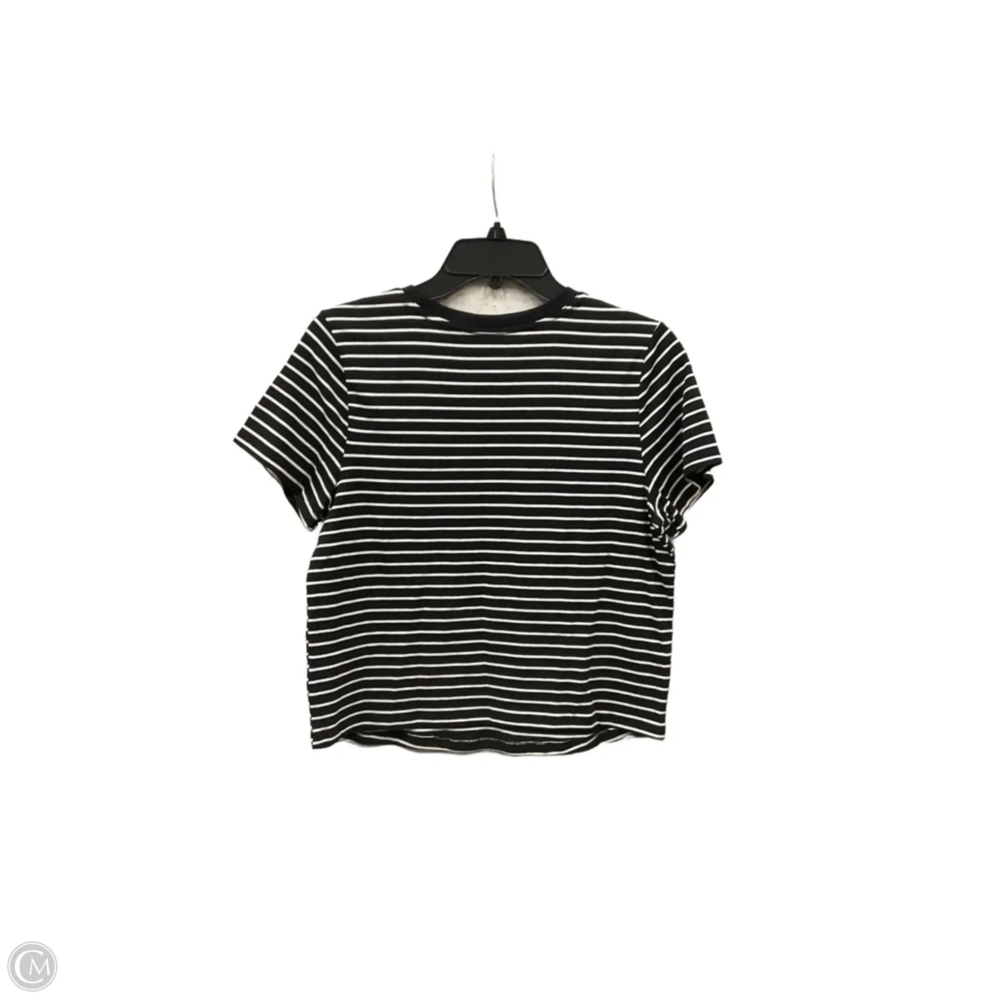 Top Short Sleeve By Old Navy In Striped Pattern, Size: L