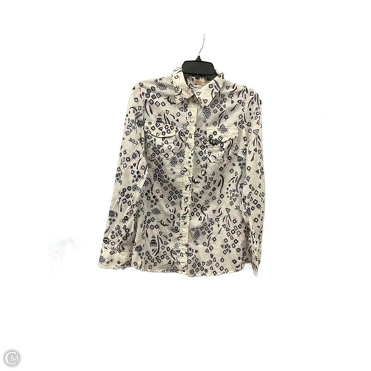 Blouse Designer By Tory Burch In Multi-colored, Size: L