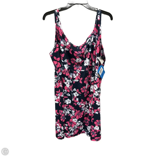 Athletic Dress By Columbia In Floral Print, Size: 3x