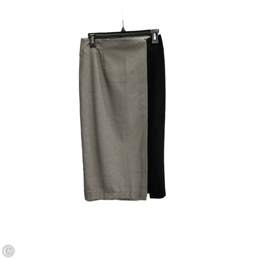 Skirt Maxi By Zara Women In Checkered Pattern, Size: S