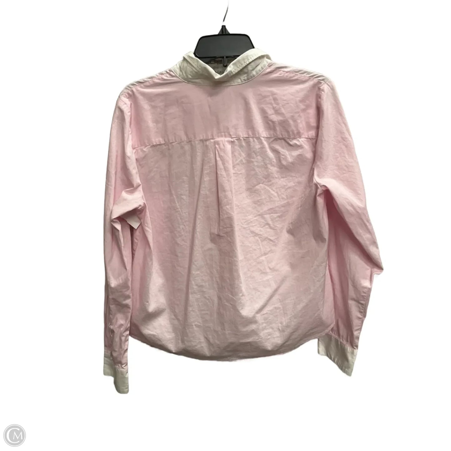 Blouse Long Sleeve By J. Crew In Pink, Size: S