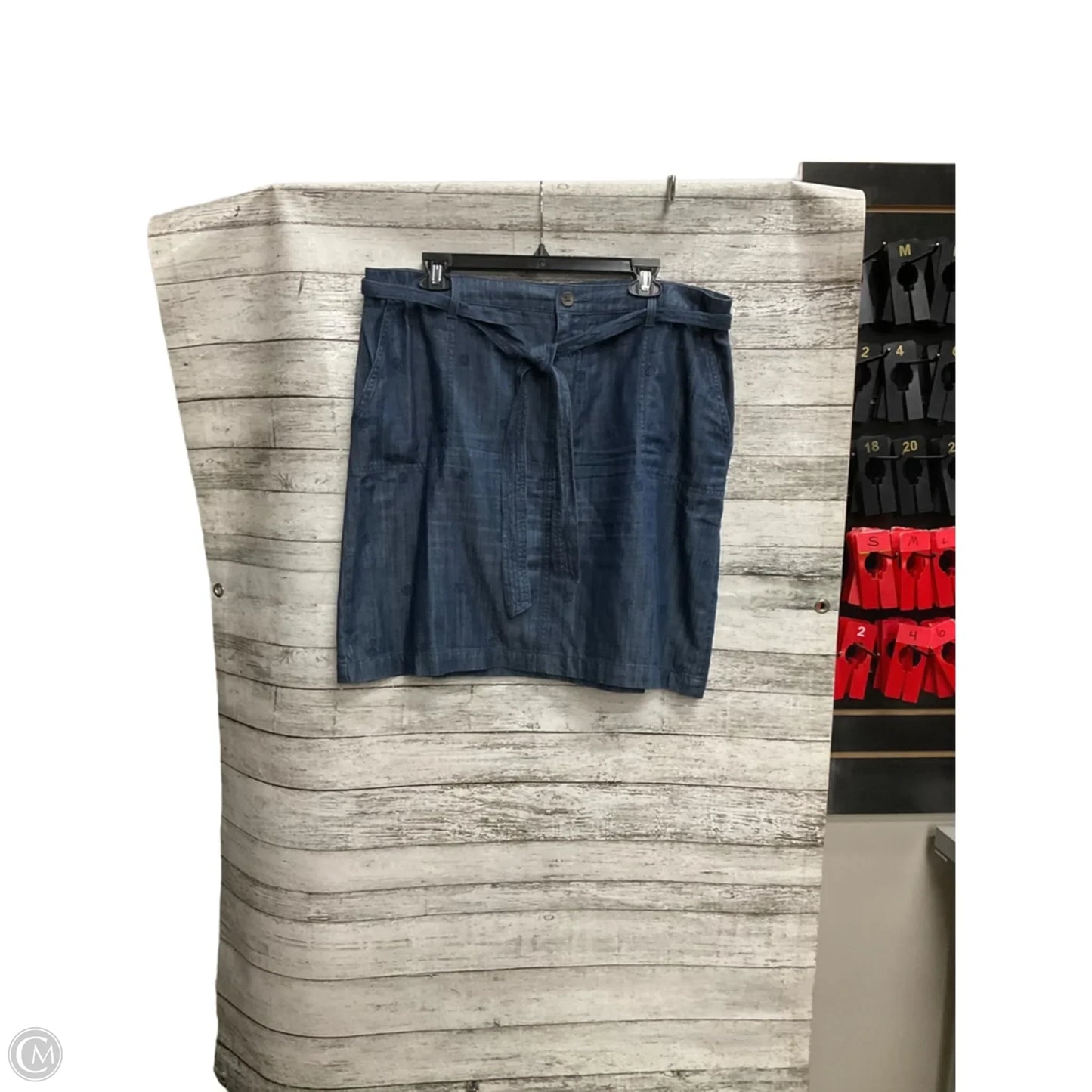 Skirt Midi By Talbots In Blue, Size: 16