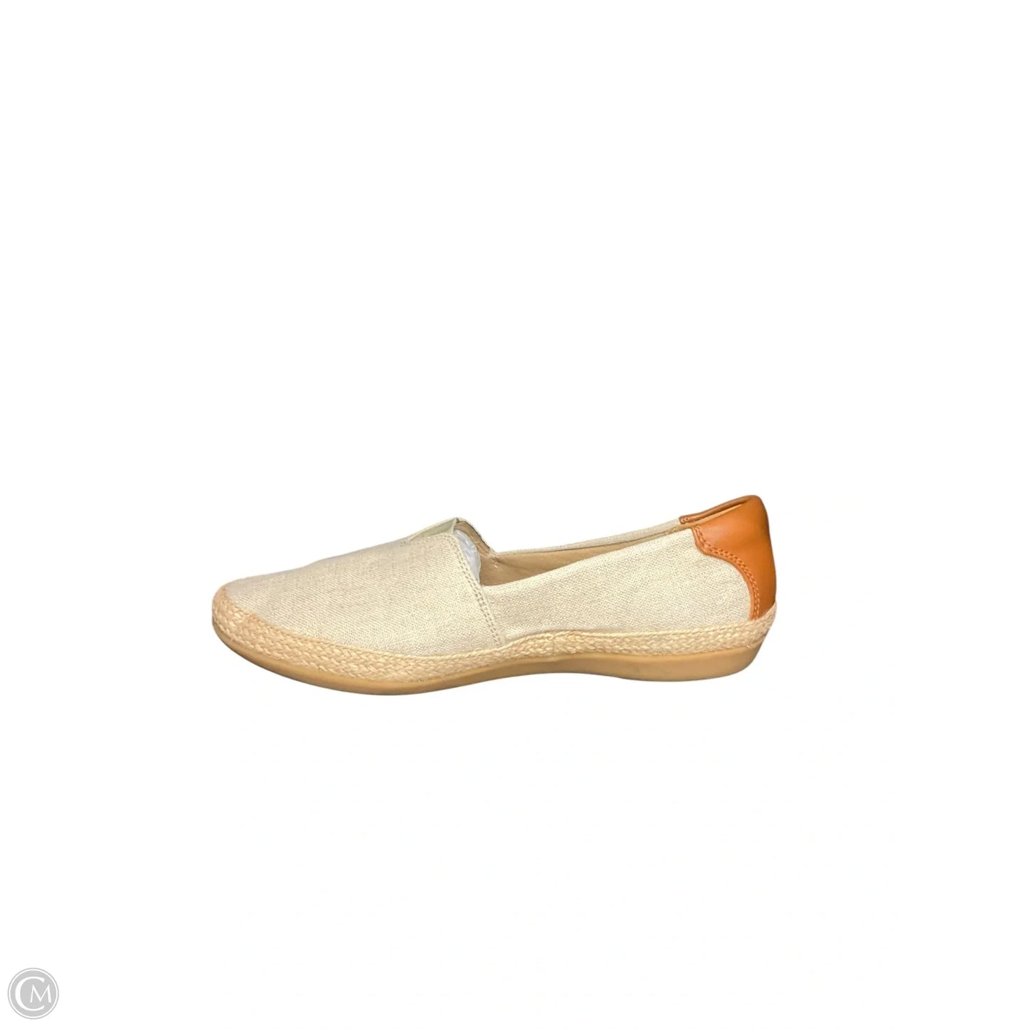 Shoes Flats By Clarks In Tan, Size: 7.5