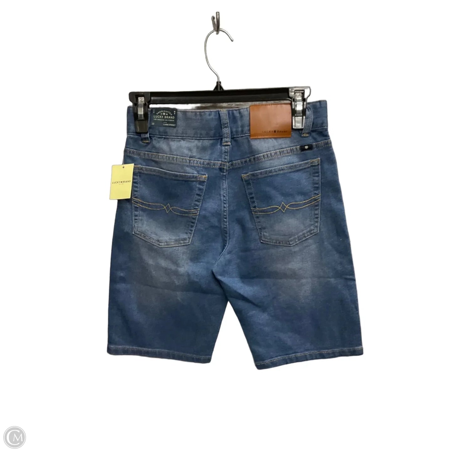 Shorts By Lucky Brand In Blue Denim, Size: 12