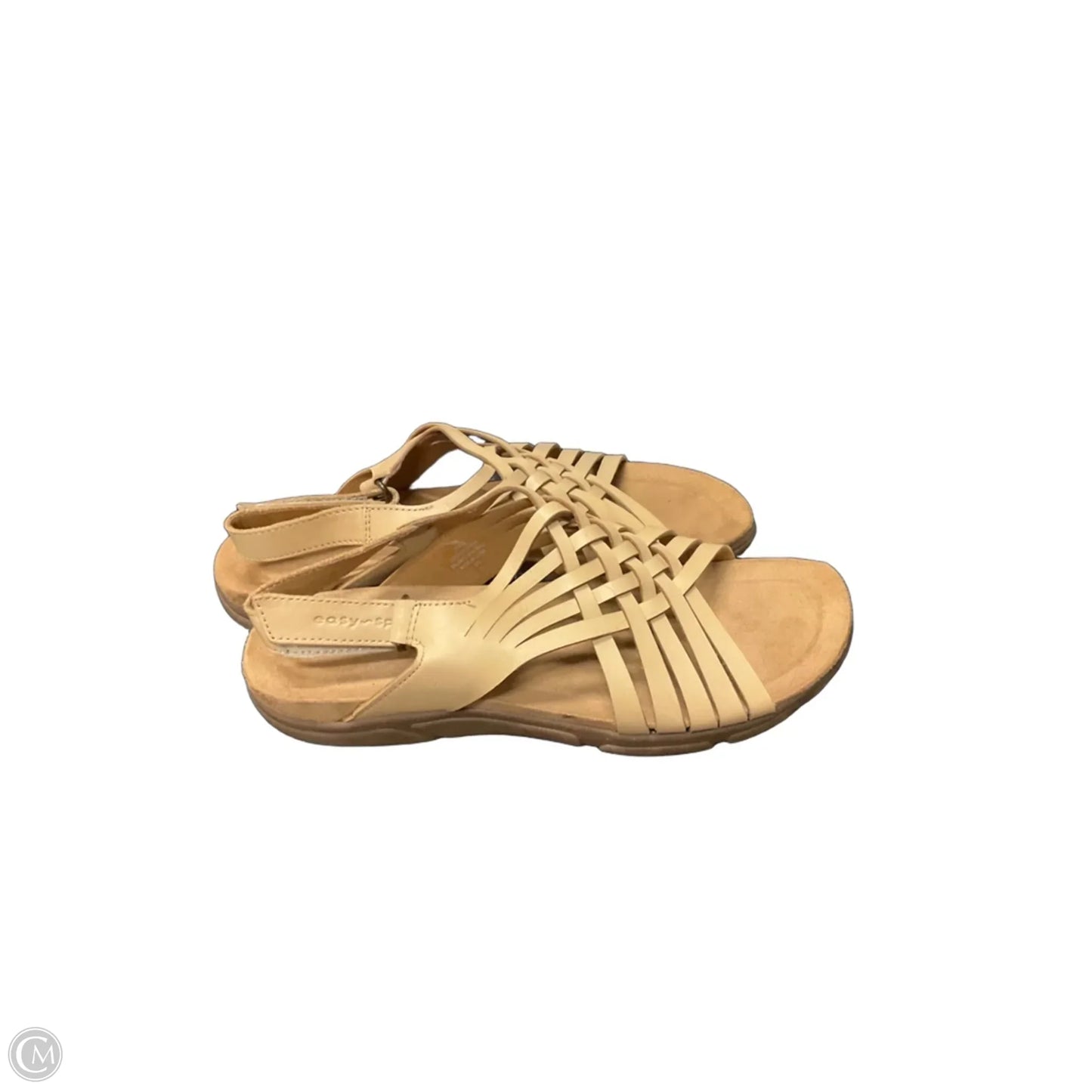 Sandals Flats By Easy Spirit In Tan, Size: 10