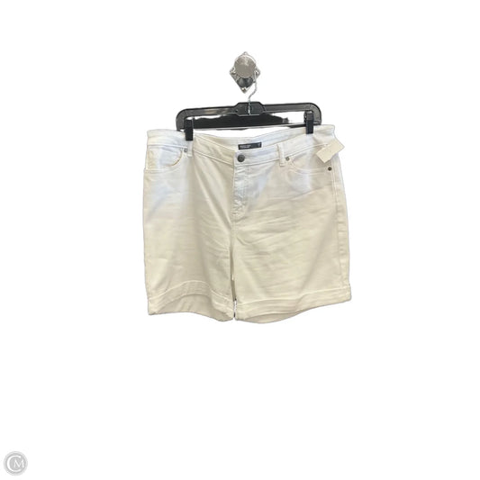 Shorts By Simply Vera In White, Size: 16