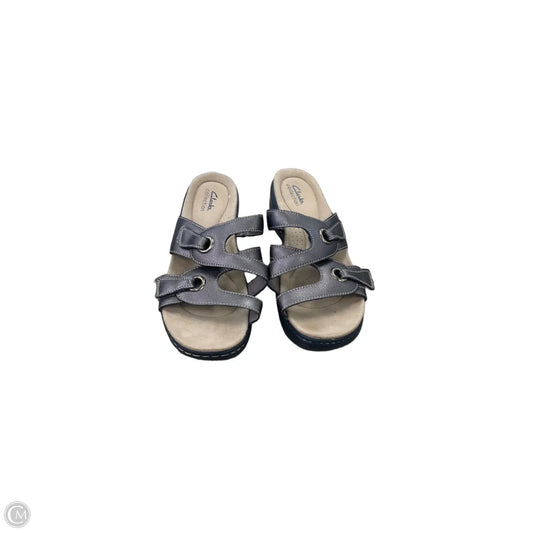 Sandals Sport By Clarks In Bronze, Size: 11
