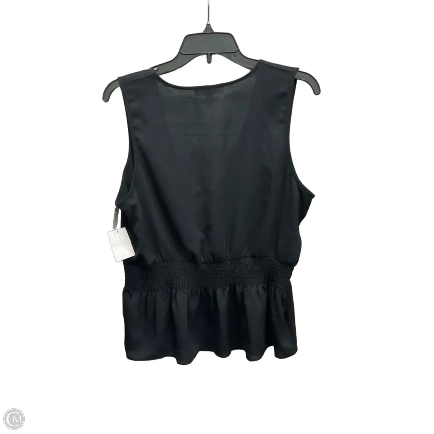 Top Sleeveless By Chelsea 28 In Black, Size: L