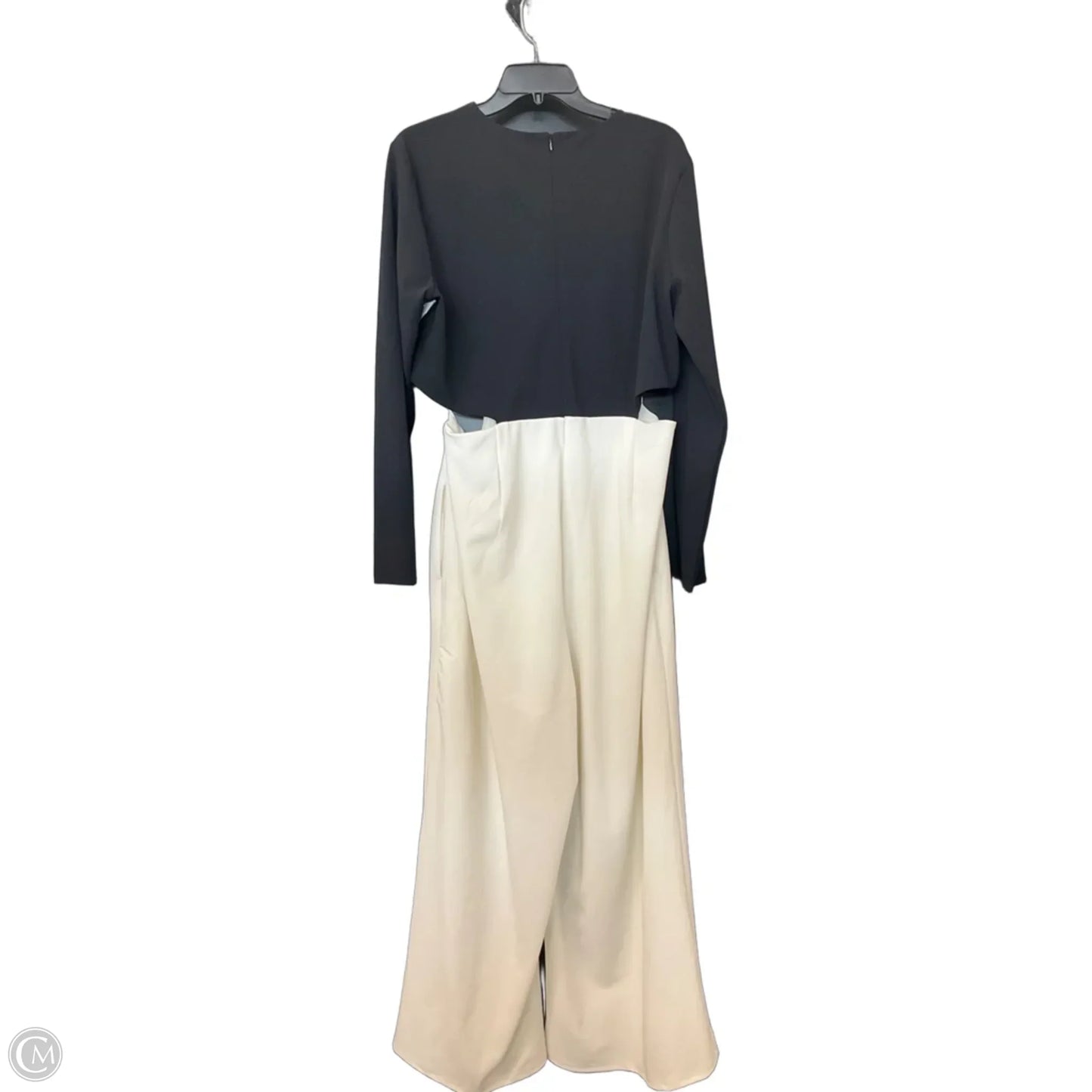 Jumpsuit By Express In Black & Cream, Size: 16