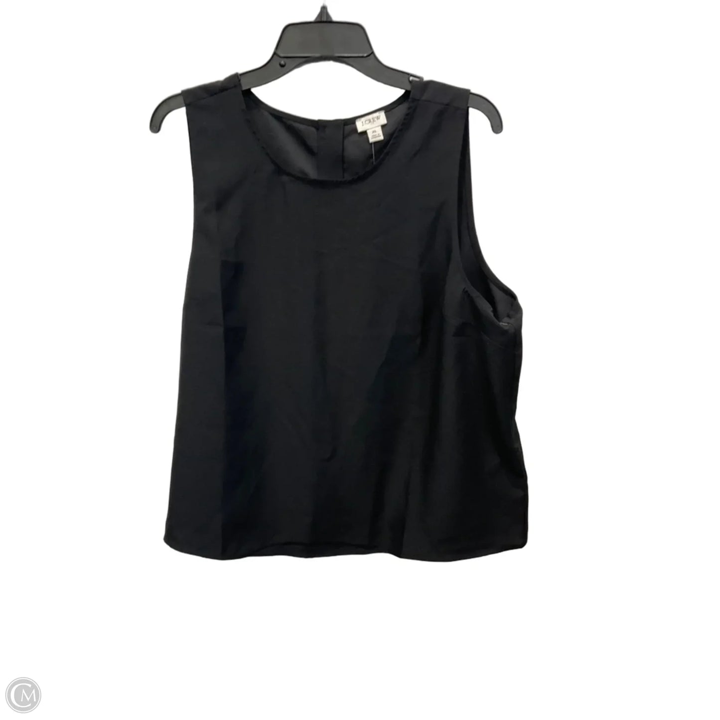 Top Sleeveless By J. Crew In Black, Size: Xl