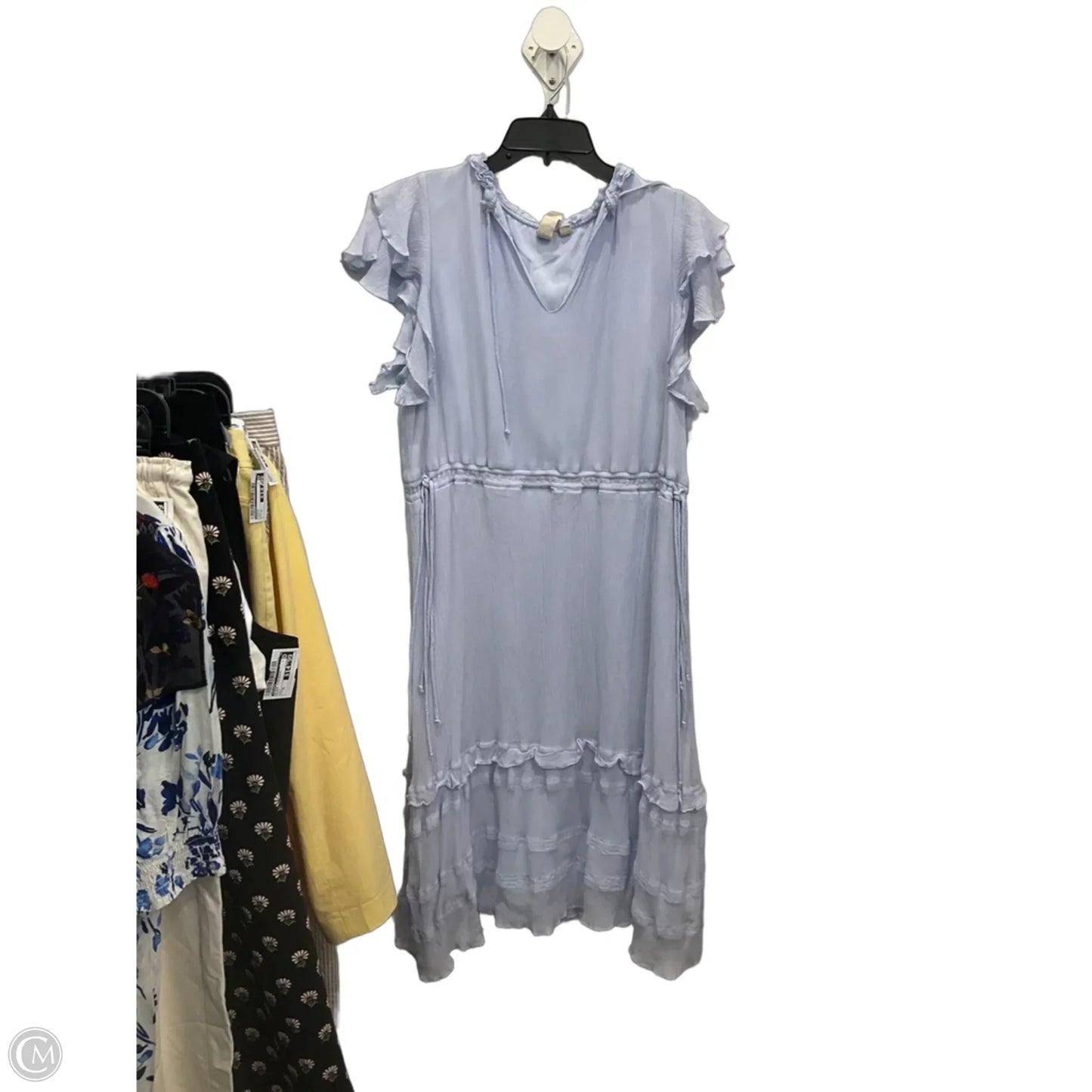 Dress Casual Midi By Dolan Left Coast In Blue, Size: L