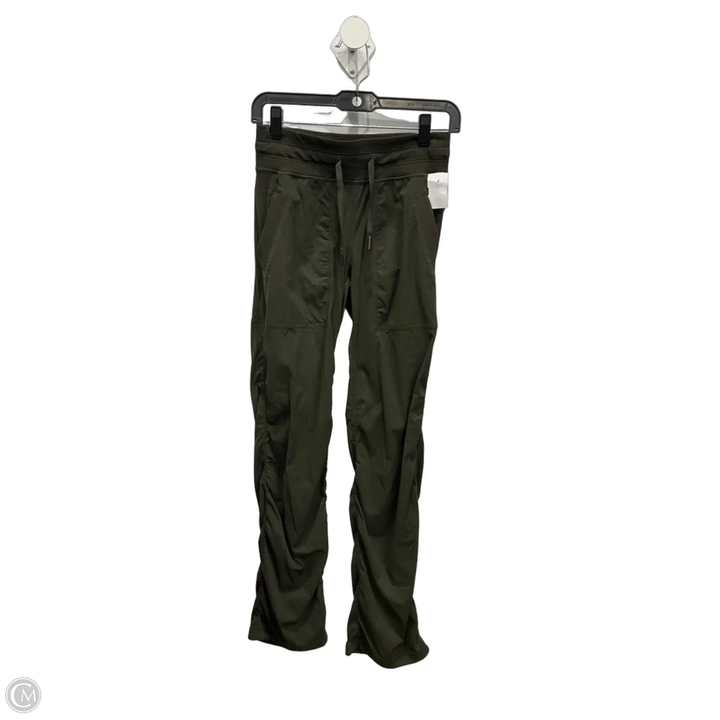 Athletic Pants By Lululemon In Green, Size: Xs