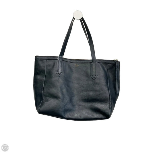 Tote Leather By Fossil, Size: Large