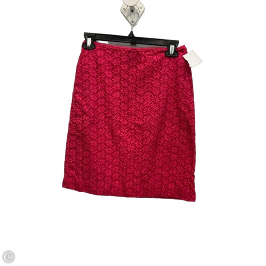 Skirt Midi By Ann Taylor In Pink, Size: 2p