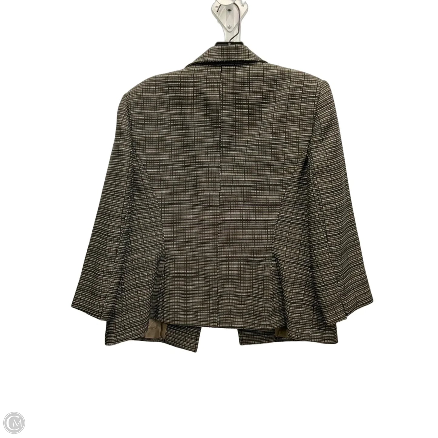 Blazer By Evan-picone In Plaid Pattern, Size: Lp