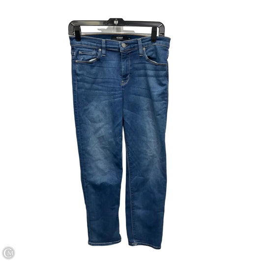 Jeans Straight By Hudson In Blue Denim, Size: 6