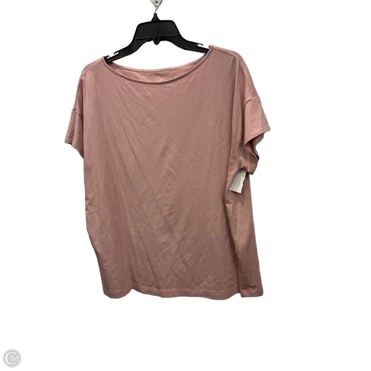 Top Short Sleeve By J. Jill In Mauve, Size: Xl