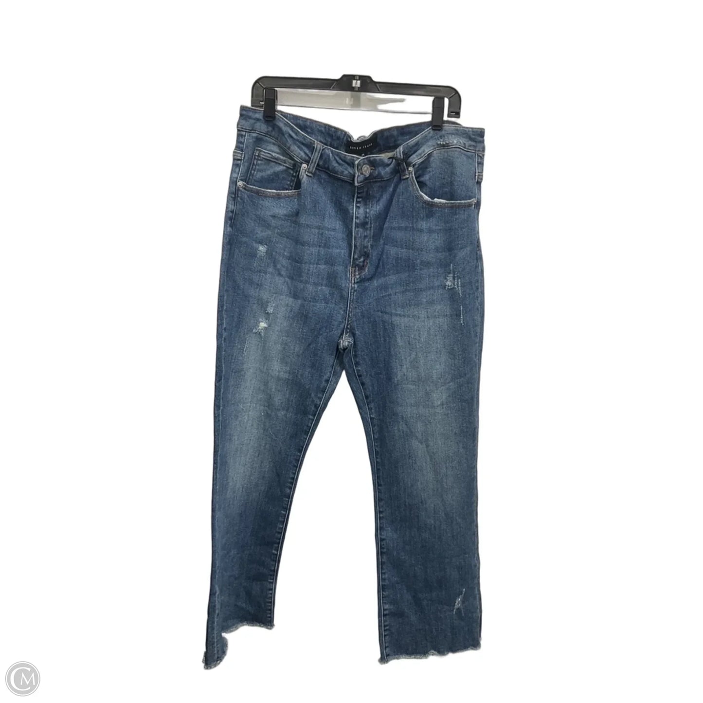 Jeans Wide Leg By Risen In Blue Denim, Size: 20