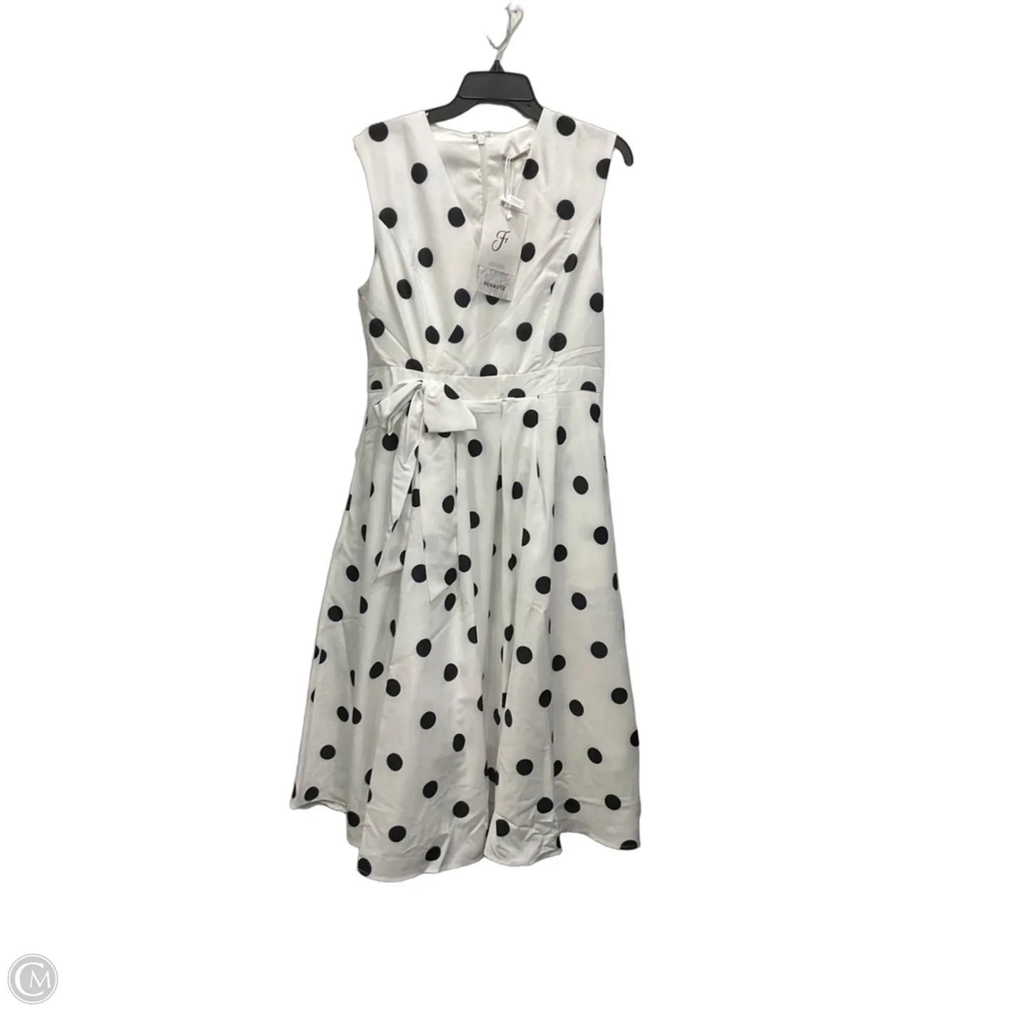 Dress Casual Maxi By Clothes Mentor In Black & White, Size: 10