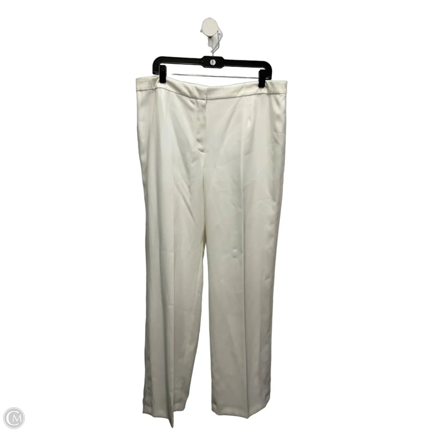 Pants Suit 2pc By Le Suit In White, Size: 14