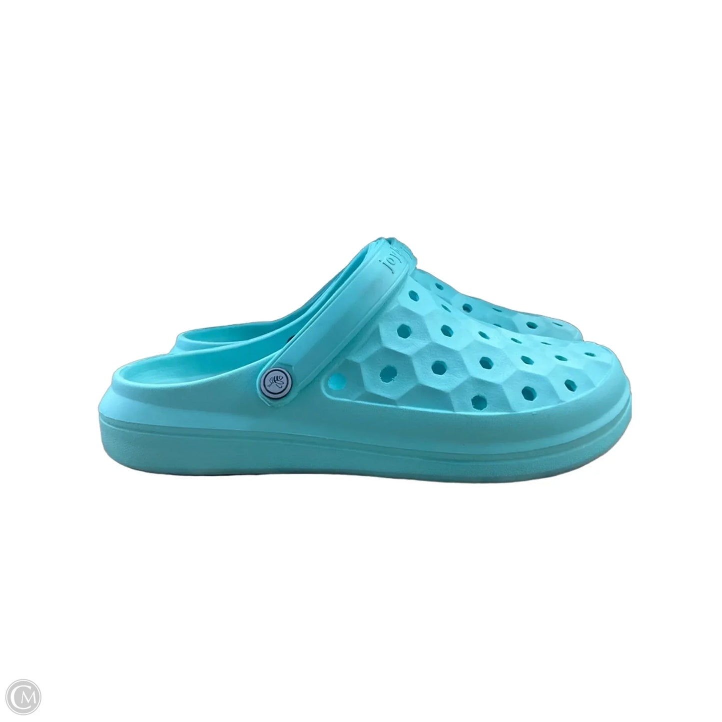 Sandals Flats By Clothes Mentor In Blue, Size: 10