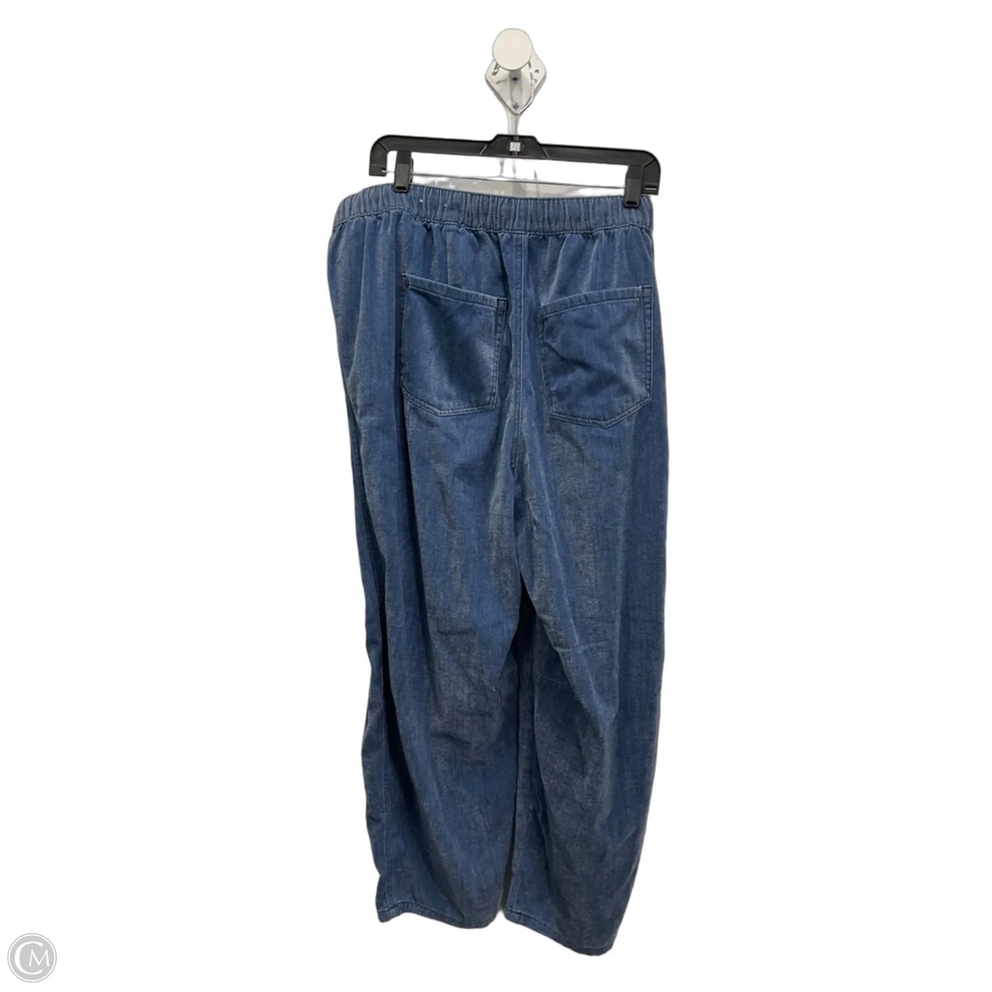 Jeans Wide Leg By Lane Bryant In Blue Denim, Size: 16