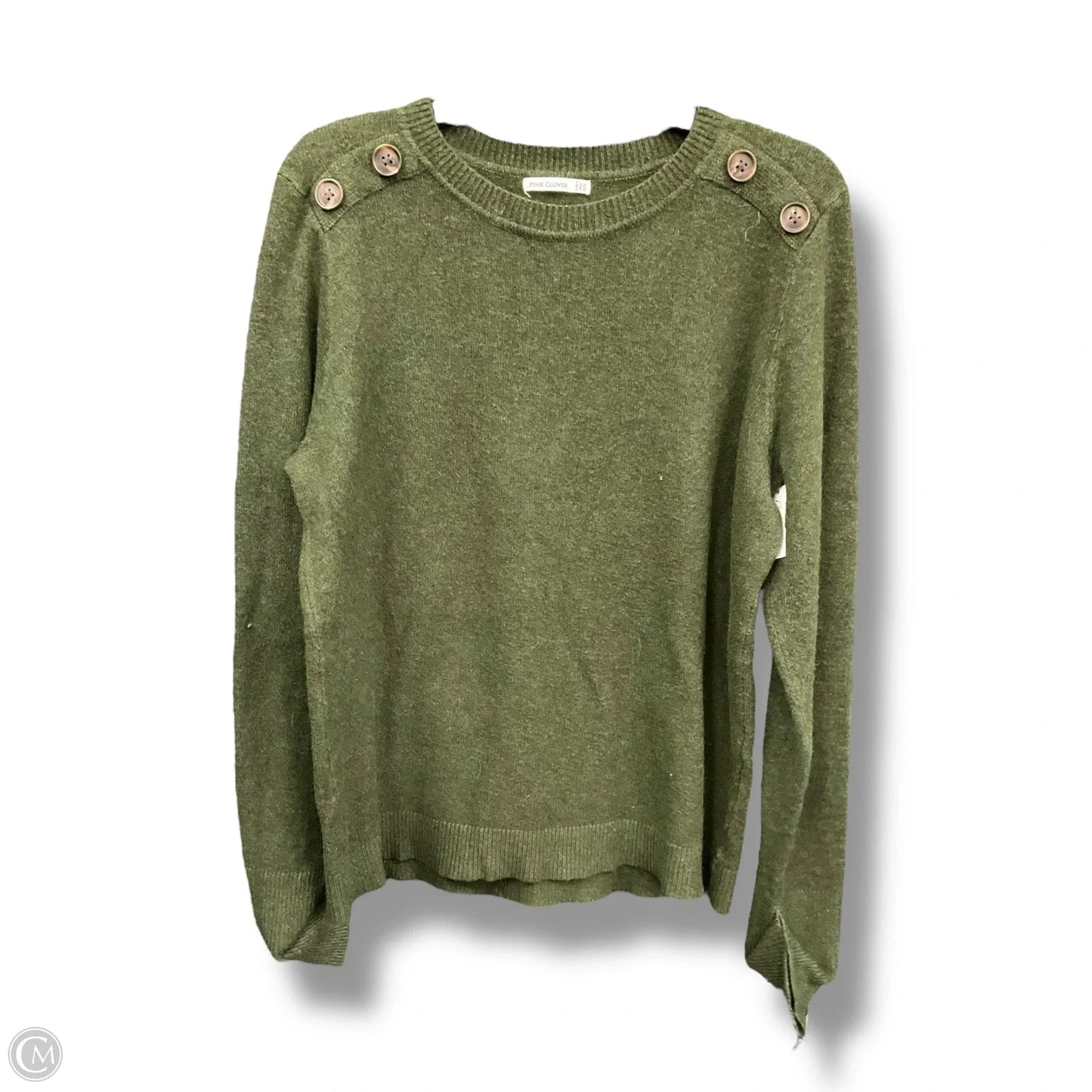 Sweater By Pink Clover In Green, Size: Xxl