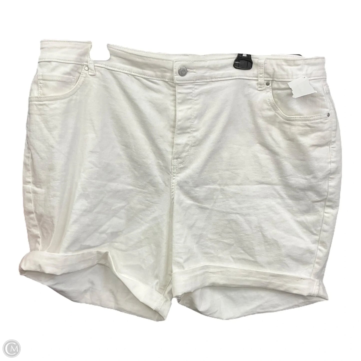 Shorts By Croft And Barrow In White, Size: 20