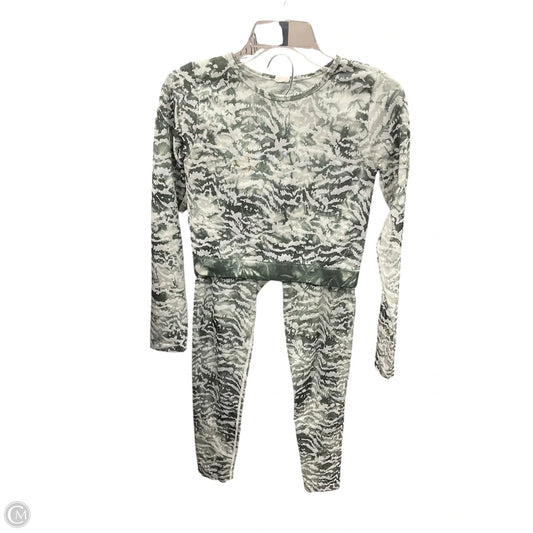 Athletic Pants 2pc By Fabletics In Green, Size: M