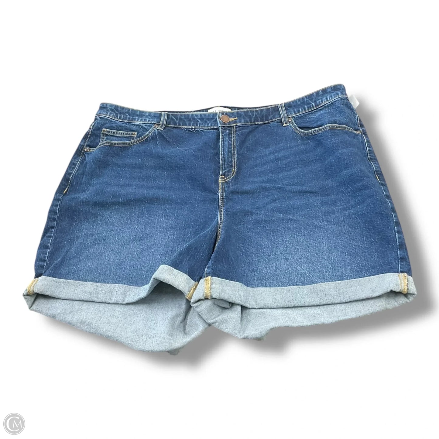 Shorts By Lane Bryant In Blue Denim, Size: 22