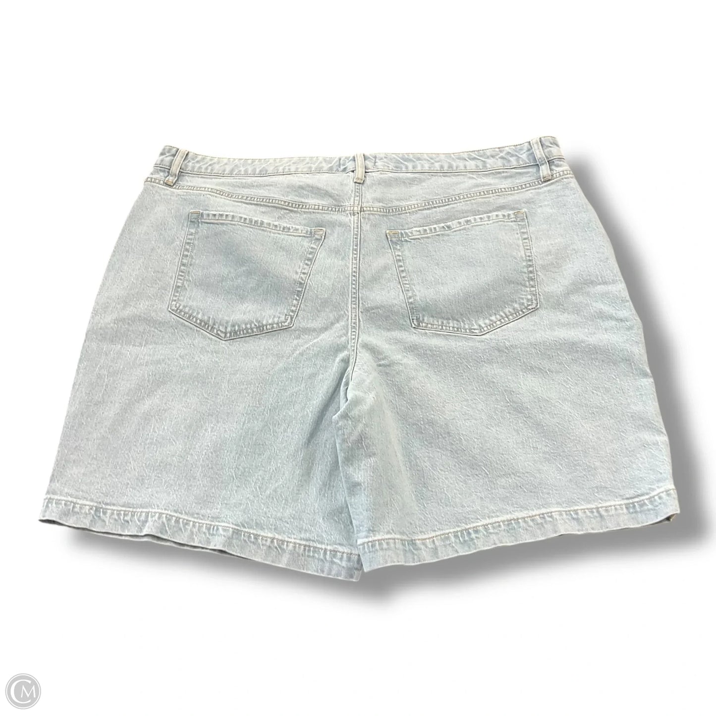 Shorts By Lane Bryant In Blue Denim, Size: 22