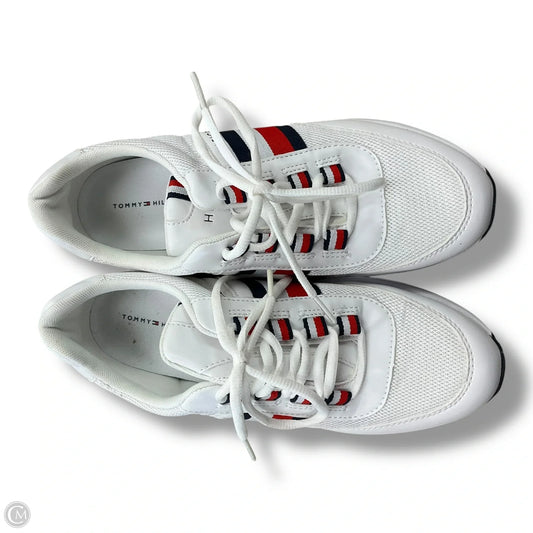 Shoes Sneakers By Tommy Hilfiger In White, Size: 9