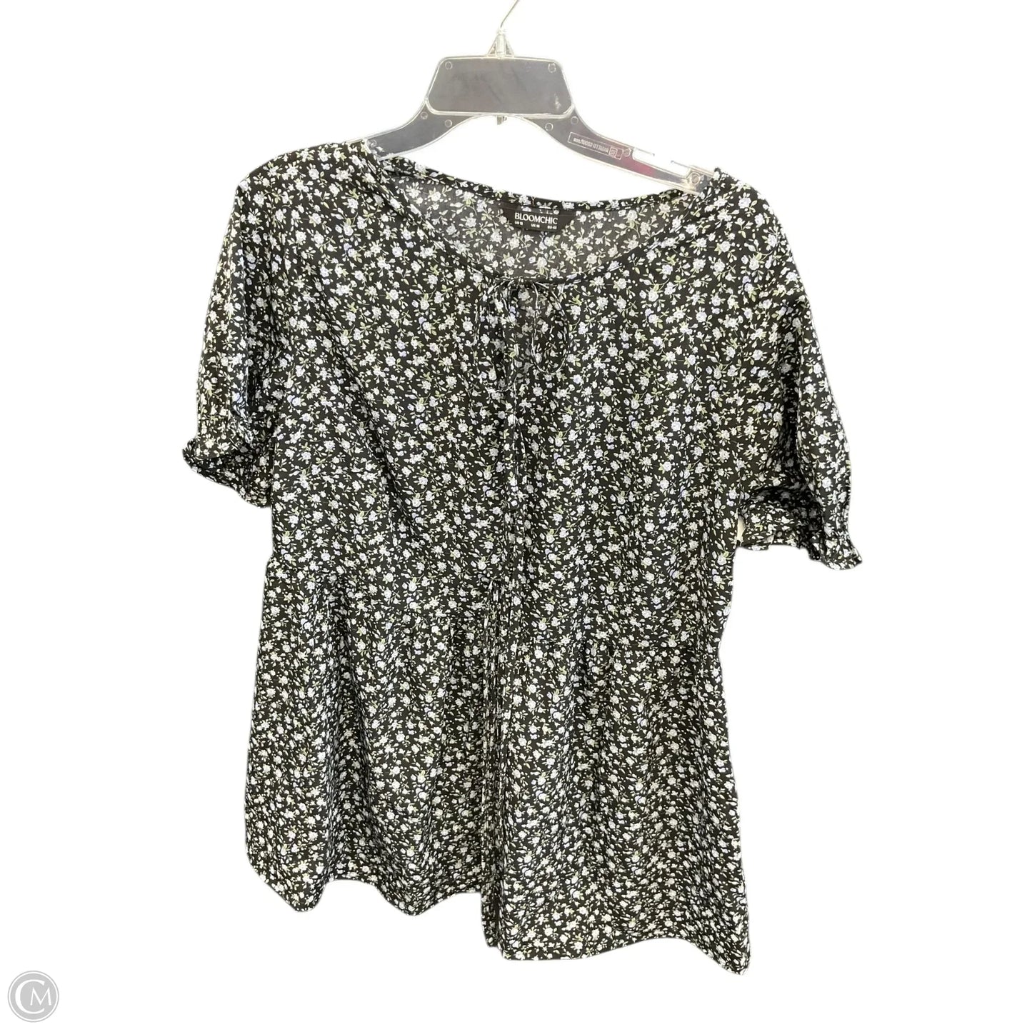 Top Long Sleeve By Bloomchic In Floral Print, Size: L