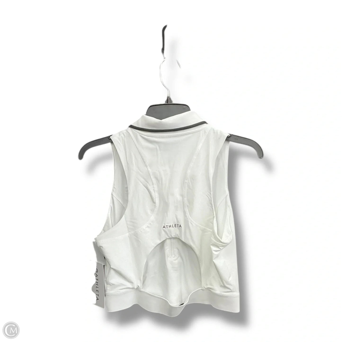 Athletic Tank Top By Athleta In White, Size: M