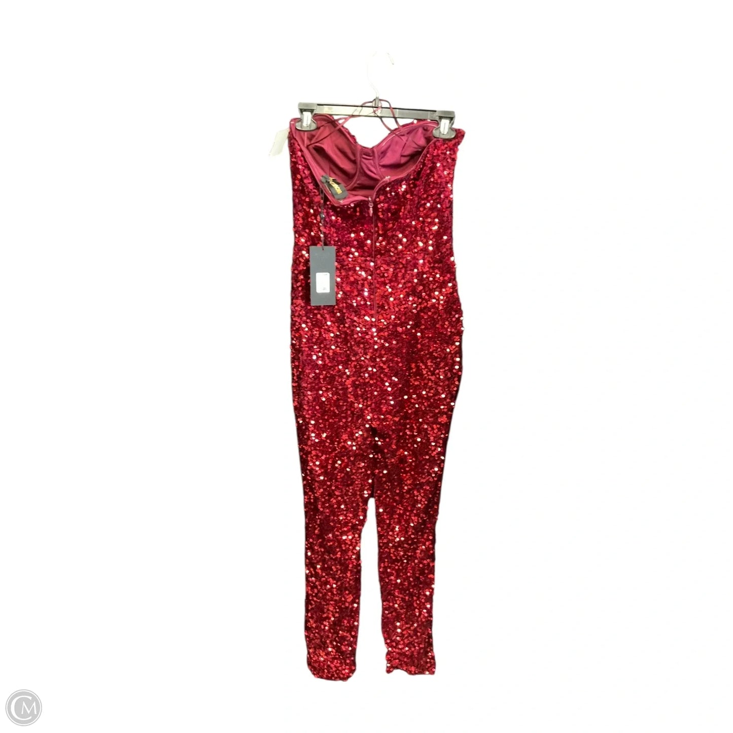 Jumpsuit By Fashion Nova In Red, Size: M