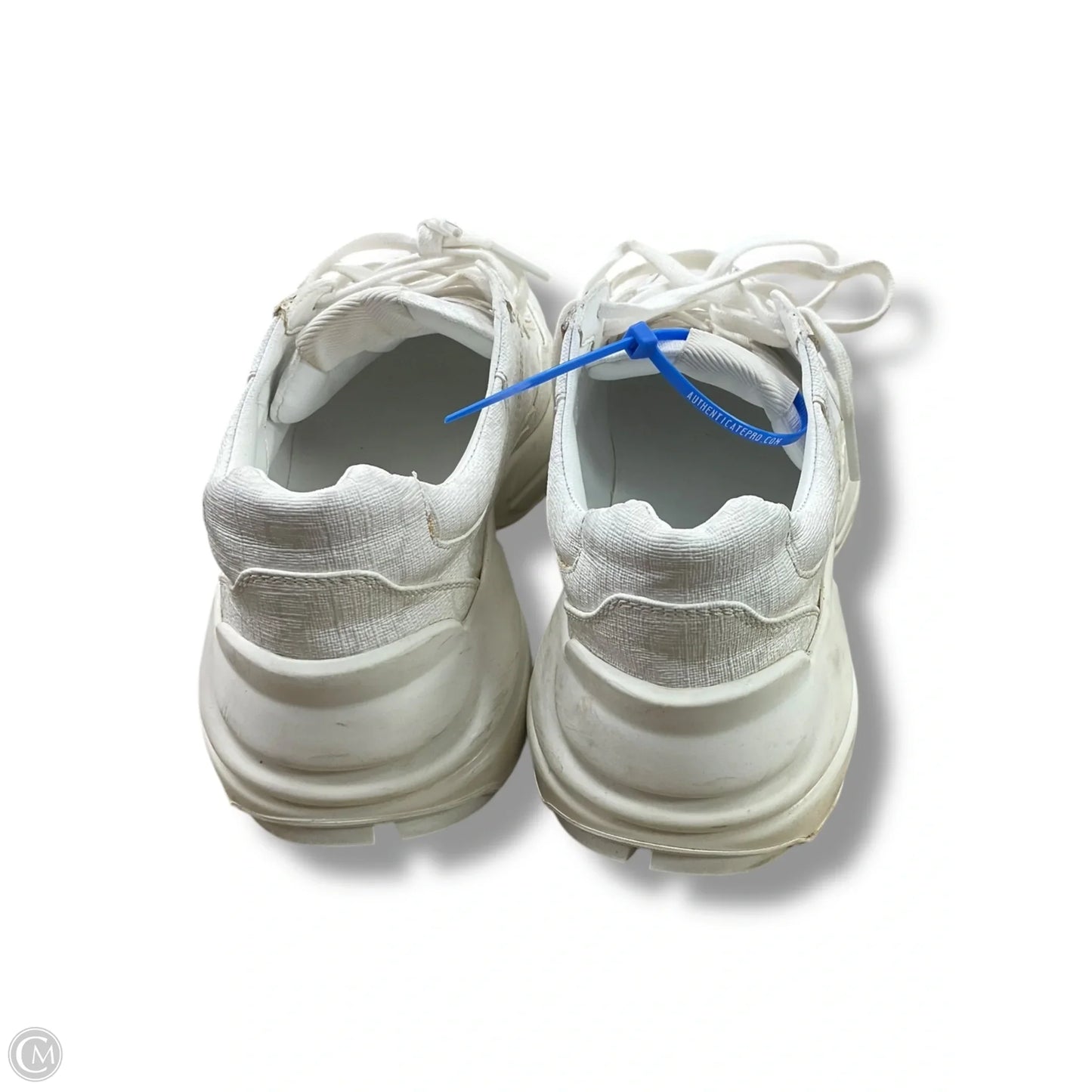 Shoes Luxury Designer By Gucci In White, Size: 5.5