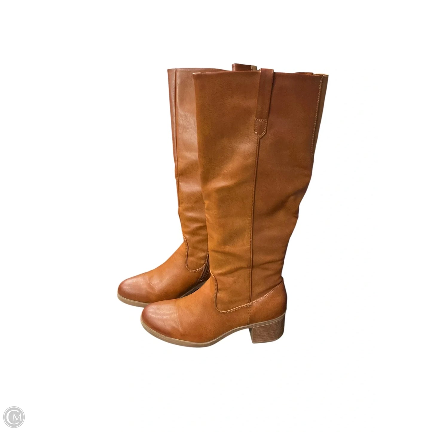 Boots Knee Flats By Bare Traps In Brown, Size: 11