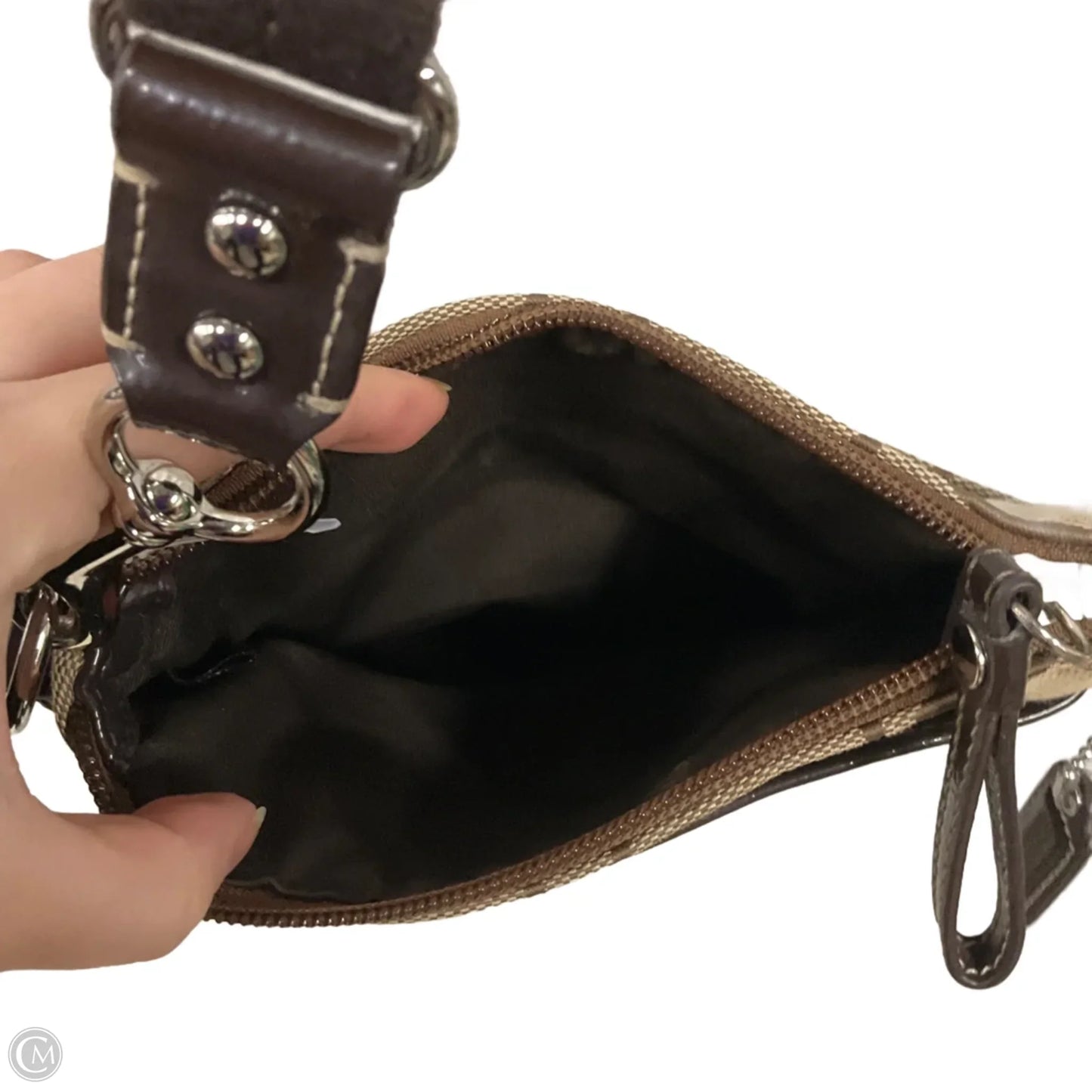 Crossbody Designer By Coach, Size: Small