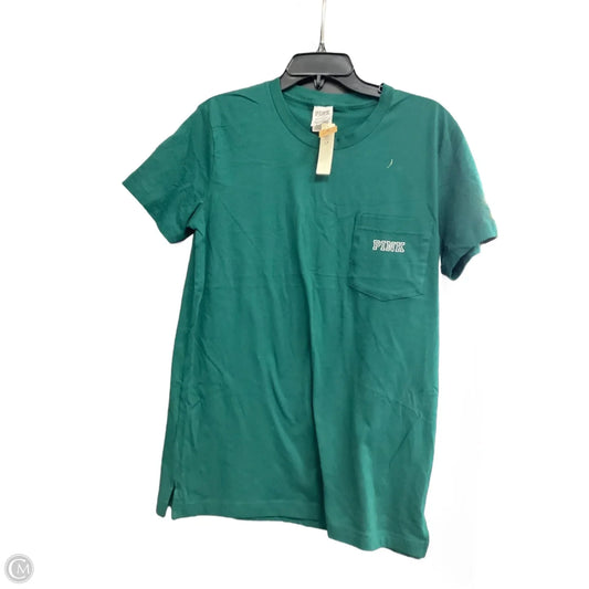 Top Short Sleeve Basic By Pink In Green, Size: Xs