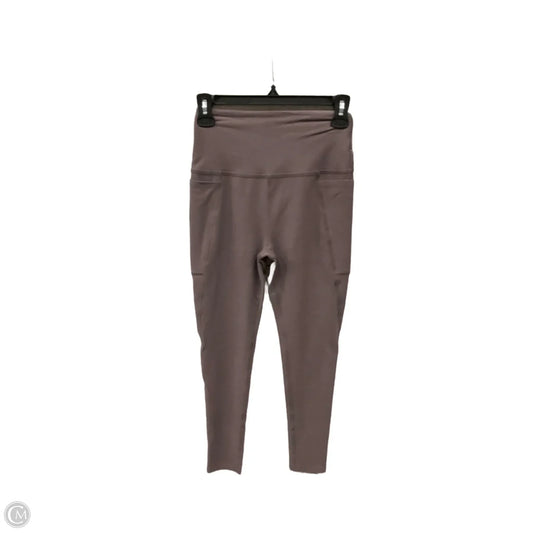 Athletic Leggings By Beyond Yoga In Grey, Size: M
