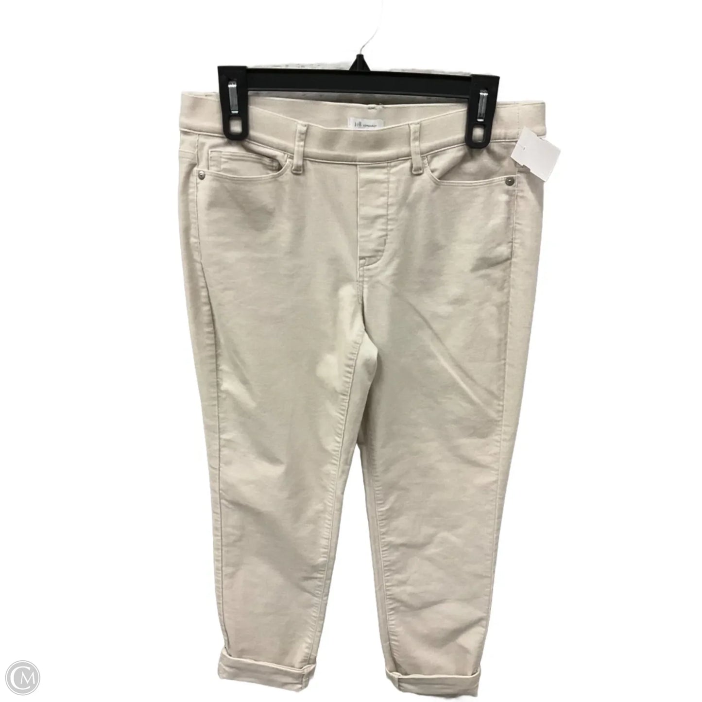 Pants Corduroy By J. Jill In Cream, Size: Sp