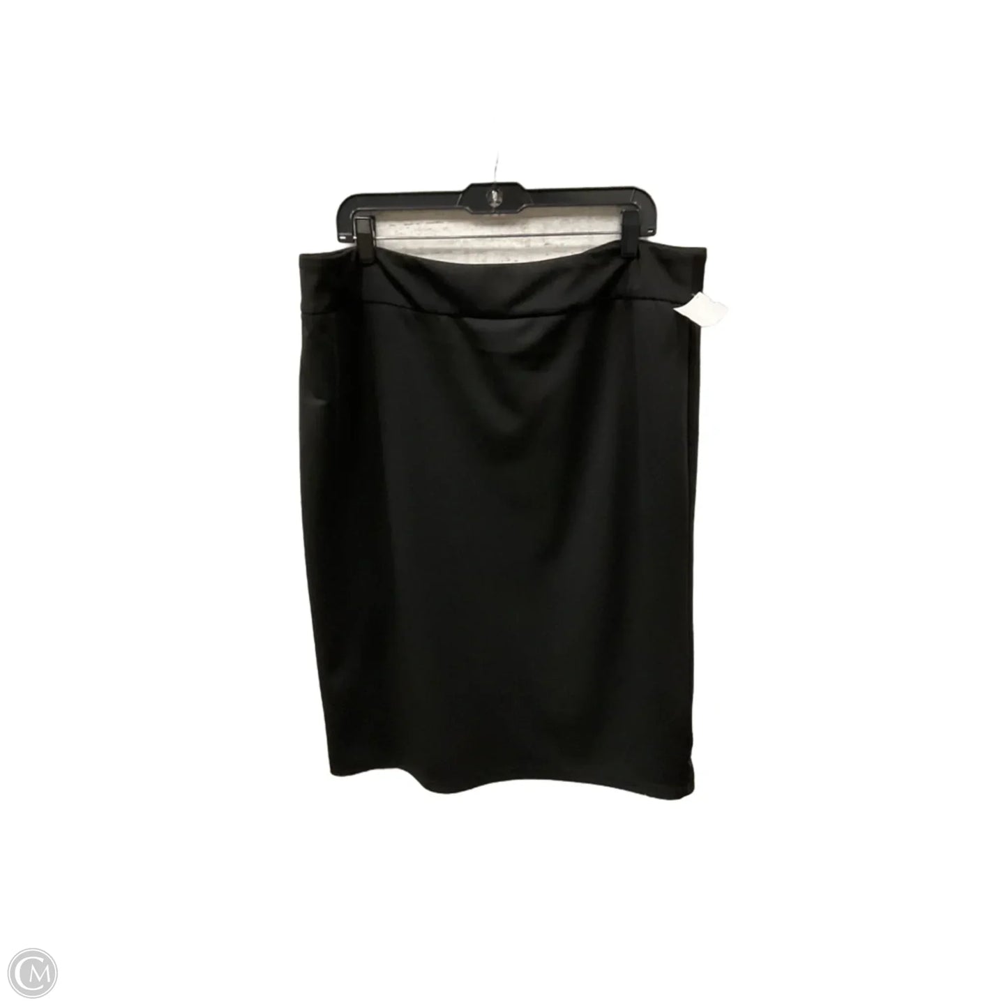 Skirt Midi By Clothes Mentor In Black, Size: 20