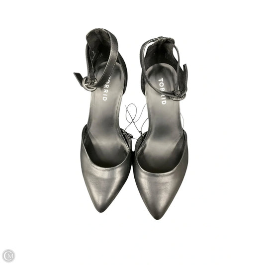 Shoes Heels Block By Torrid In Black, Size: 6.5