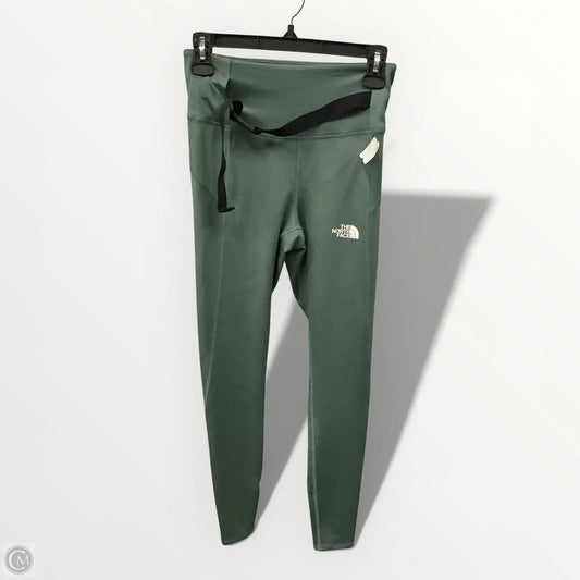 Athletic Leggings By The North Face In Green, Size: M
